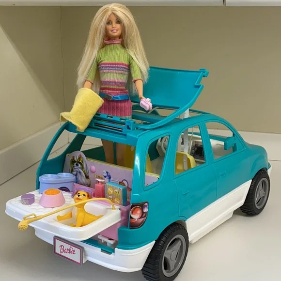 Véhicule Barbie Kennel Care Zoom 'N Groom – Mattel 1999 – Scellé – Vintage